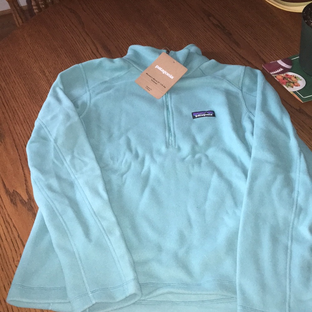 Teal 1/4 ZIP women’s Patagonia jacket